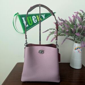 Coach Willow Light Purple Bucket Bag